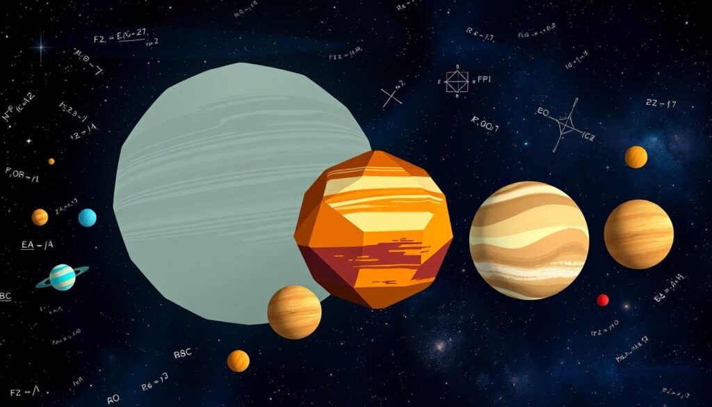 - Matemática no Espaço: Explorando Formas e Tamanhos do Sistema Solar